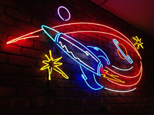 neon tocket ship for blog